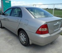 Toyota Corolla 2001 E120 JDM седан 4-дв. 1.5 AT (110 л.с.) в разборе